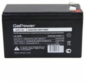 Аккумулятор GoPower LA-1270 (12V 7Ah) от магазина РЭССИ