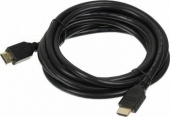 Кабель аудио-видео Buro HDMI 2.0 HDMI (m)/HDMI (m) 3м. Позолоченные контакты черный (BHP HDMI 2.0) от магазина РЭССИ