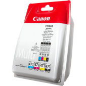 Картридж струйный Canon CLI-471C/M/Y/Bk 0401C004 многоцветный для Canon Pixma MG5740/MG6840/MG7740 от магазина РЭССИ