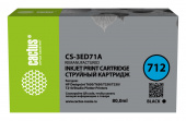 Картридж струйный Cactus CS-3ED71A 712 черный (80мл) для HP DJ T230/630 от магазина РЭССИ