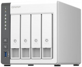 Сетевое хранилище NAS Qnap TS-433-4G 4-bay настольный Cortex-A55 от магазина РЭССИ