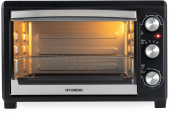 Мини-печь Hyundai MIO-HY073 26л. 1500Вт серебристый/черный от магазина РЭССИ