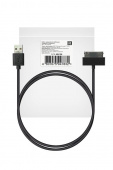 Кабель USB ROBITON P4 USB A - 30pin (Apple iPhone4), Charge&Sync, 1м черный PK1 от магазина РЭССИ