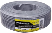 Кабель информационный PROconnect 01-0043-3-100 кат.5E UTP 4 пары 24AWG PVC внутренний 100м серый от магазина РЭССИ