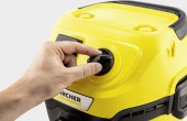 Строительный пылесос Karcher WD 3 P S V-17/4/20 1000Вт (уборка: сухая/сбор воды) желтый от магазина РЭССИ