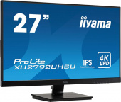 Монитор Iiyama 27" XU2792UHSU-B1 черный IPS LED 4ms 16:9 DVI HDMI M/M матовая 1000:1 300cd 178гр/178гр 3840x2160 60Hz DP 4K USB 4.6кг от магазина РЭССИ