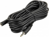 Кабель аудио Ningbo JAAC003-5 Jack 3.5 (m)/Jack 3.5 (f) 5м. черный от магазина РЭССИ