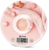 Весы кухонные электронные Vitek VT-8012 макс.вес:10кг рисунок от магазина РЭССИ