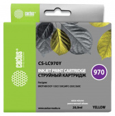 Картридж струйный Cactus CS-LC970Y желтый (20мл) для Brother MFC-260c/235c/DCP-150c/135c от магазина РЭССИ