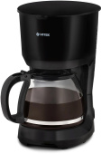 Кофеварка капельная Vitek VT-1528 750Вт черный от магазина РЭССИ