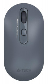 Мышь A4Tech Fstyler FG20 пепельный/синий оптическая (2000dpi) беспроводная USB для ноутбука (4but) от магазина РЭССИ