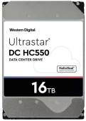 Жесткий диск WD SATA-III 16TB 0F38466 WUH721816ALE6L4 Server Ultrastar DC HC550 512E (7200rpm) 512Mb 3.5" от магазина РЭССИ