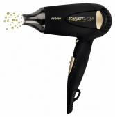 Фен Scarlett SC-HD70IT10 1400Вт черный/золотистый от магазина РЭССИ