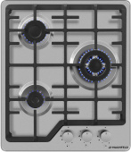 Газовая варочная поверхность Maunfeld EGHS.43.73CS/G нержавеющая сталь от магазина РЭССИ