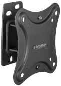 Кронштейн для телевизора Kromax CORBEL-1 черный 10"-32" макс.25кг настенный поворот и наклон от магазина РЭССИ