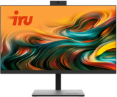 Моноблок IRU Office 23IH6L 23.8" Full HD i5 12400 (2.5) 16Gb SSD512Gb UHDG 730 CR Free DOS GbitEth WiFi BT 120W Cam черный 1920x1080 (RUS) от магазина РЭССИ