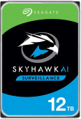 Жесткий диск Seagate SATA-III 12Tb ST12000VE0008 Surveillance SkyHawkAI 512E (7200rpm) 256Mb 3.5" от магазина РЭССИ