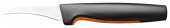 Нож кухонный Fiskars Functional Form 1057546 стальной для масла/сыра лезв.80мм прямая заточка черный/оранжевый блистер от магазина РЭССИ