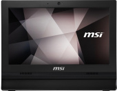 Моноблок MSI Pro 16T 10M-072RU 15.6" HD Touch Cel 5205U (1.9) 4Gb SSD128Gb HDG CR Windows 11 Professional GbitEth WiFi BT 65W клавиатура мышь Cam черный 1366x768 от магазина РЭССИ