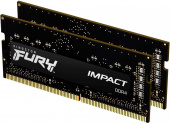 Память DDR4 2x8Gb 2666MHz Kingston KF426S15IBK2/16 Fury Impact RTL PC4-21300 CL15 SO-DIMM 260-pin 1.2В single rank Ret от магазина РЭССИ