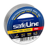 Изолента Safeline 15/10 серо-стальной 12121 от магазина РЭССИ