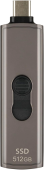 Накопитель SSD Transcend USB-C 512GB TS512GESD330C ESD330C серый от магазина РЭССИ