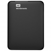 Жесткий диск WD USB 3.0 1Tb WDBUZG0010BBK-WESN Elements Portable 2.5" черный от магазина РЭССИ
