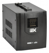 Стабилизатор напряжения IEK Home 1кВА однофазный черный (IVS20-1-01000) от магазина РЭССИ