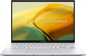 Ноутбук Asus Zenbook 14 UX3402VA-KP309 Core i5 1340P 16Gb SSD512Gb Intel Iris Xe graphics 14" IPS WQXGA (2560x1600) noOS silver WiFi BT Cam (90NB10G6-M00FF0) от магазина РЭССИ