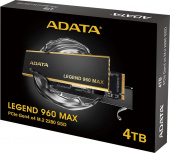 Накопитель SSD A-Data PCI-E 4.0 x4 4Tb ALEG-960M-4TCS Legend 960 Max M.2 2280 от магазина РЭССИ