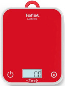 Весы кухонные электронные Tefal Optiss BC50U3V0 макс.вес:5кг красный от магазина РЭССИ