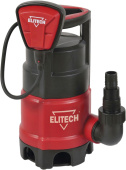 Насос садовый дренажный Elitech НПФ 400 (E0802.002.00) 400Вт 8100л/час (195704) от магазина РЭССИ