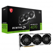 Видеокарта MSI PCI-E 4.0 RTX 4070 VENTUS 3X 12G OC NVIDIA GeForce RTX 4070 12288Mb 192 GDDR6X 2505/21000 HDMIx1 DPx3 HDCP Ret от магазина РЭССИ