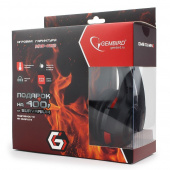 Гарнитура игровая Gembird MHS-G210черный/красный регулировка громкости кабель 1.8м от магазина РЭССИ