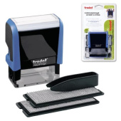 Самонаборный штамп Trodat 5 строк 2 кассы пластик 58х22 мм 4913/DB от магазина РЭССИ