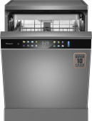 Посудомоечная машина Weissgauff DW 6138 Touch Inverter Autoopen серебристый (полноразмерная) инвертер от магазина РЭССИ