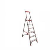 Профессиональная стремянка Новая Высота NV3115 1x6 ступеней 80 мм органайзер Max нагр. 225 кг 2К башмак 3115106 от магазина РЭССИ