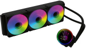 Система водяного охлаждения Bloody BD-LC360ARGB1 ARGB Soc-AM5/AM4/1200/1700/1851 черный 4-pin 22-35dB Al+Cu LCD 300W 1500gr Ret (BD-LC360ARGB1-BK) от магазина РЭССИ