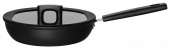 Сотейник Fiskars Hard Face Optiheat 2.8л. d=26см (с крышкой) черный (1052238) от магазина РЭССИ