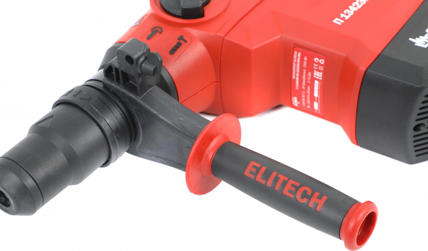 Перфоратор Elitech П 1342ЭМ HD (E2205.003.00) патрон:SDS-max уд.:10Дж 1300Вт от магазина РЭССИ