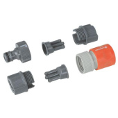 Комплект фиттингов Gardena 05316-20.000.00 Д.вх.1/2" Д.вых.1/2" (в компл.:6 предметовпред.) от магазина РЭССИ