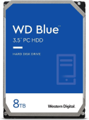 Жесткий диск WD SATA-III 8TB WD80EAAZ Desktop Blue (5640rpm) 128Mb 3.5" от магазина РЭССИ