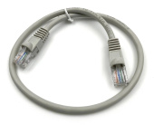 Патч-корд Buro UTP 4 пары cat5E CCA molded 0.25м серый RJ-45 (m)-RJ-45 (m) (упак.:1шт) от магазина РЭССИ