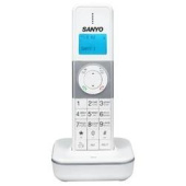 Р/Телефон Dect Sanyo RA-SD1102RUWH белый/серебристый АОН от магазина РЭССИ