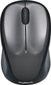 Мышь Logitech M235 серый/черный оптическая (1000dpi) беспроводная USB для ноутбука (2but) от магазина РЭССИ