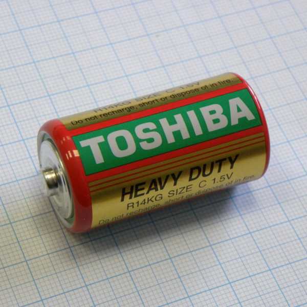 Батарея R14 (343)   Toshiba от магазина РЭССИ