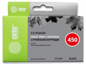 Картридж струйный Cactus CS-PGI450 черный (21.4мл) для Canon MG6340/5440/IP7240 от магазина РЭССИ