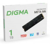 Накопитель SSD Digma PCI-E 4.0 x4 1Tb DGSM4001TM63T Meta M6 M.2 2280 от магазина РЭССИ
