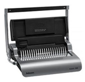 Переплетчик Fellowes Quasar+ (FS-56277) A4/перф.25л.сшив/макс.500л./пластик.пруж. (6-51мм) от магазина РЭССИ