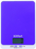 Весы кухонные электронные Kitfort КТ-803-6 макс.вес:5кг фиолетовый от магазина РЭССИ